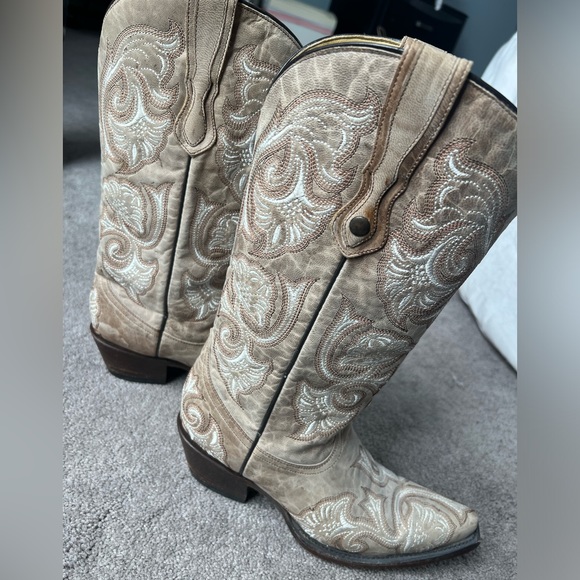 Corral Western Wedding Boots - Picture 1 of 6